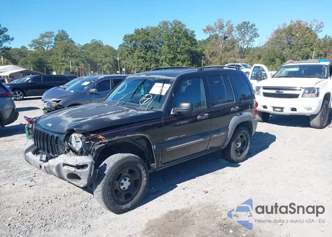 2003 Jeep Liberty Sport из США, поврежденный, VIN 1J4GK48K23W637375